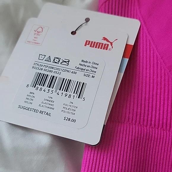 Puma Pink Bras and Old Navy Bras - Picture 2 of 8